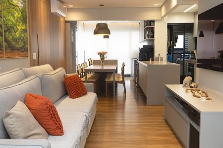 Sala de apartamento à venda com 3 quartos, 91m² em Jardim das Acacias, São Paulo