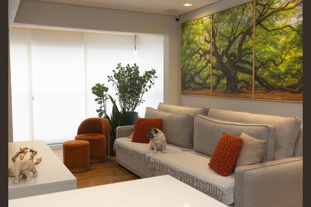 Sala de apartamento à venda com 3 quartos, 91m² em Jardim das Acacias, São Paulo