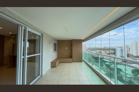 Sacada de apartamento à venda com 3 quartos, 109m² em Jardim Caravelas, São Paulo