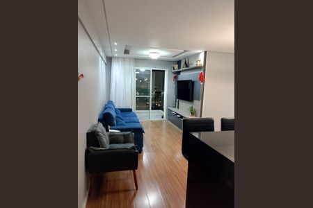 Sala de apartamento para alugar com 3 quartos, 75m² em Baeta Neves, São Bernardo do Campo