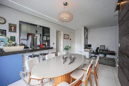 Sala de Jantar de apartamento à venda com 3 quartos, 90m² em Lourdes, Belo Horizonte