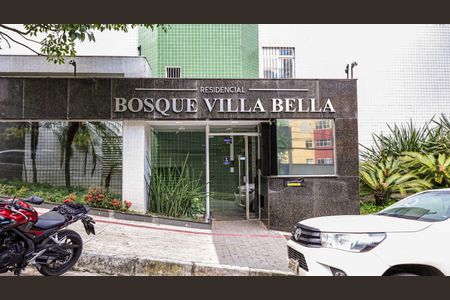 Apartamento para alugar com 60m², 2 quartos e 2 vagasFachada e portaria