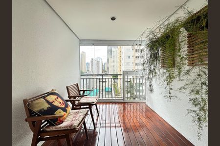 Apartamento à venda com 75m², 1 quarto e 2 vagasVaranda