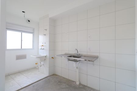 Apartamento à venda com 41m², 2 quartos e sem vagaCozinha e Área de serviço