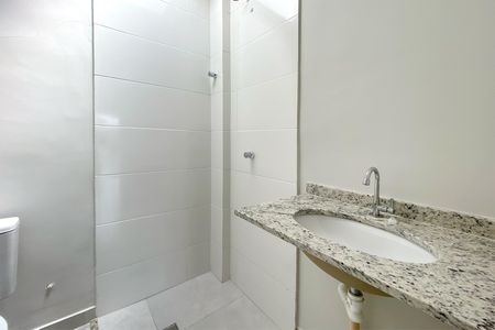 Banheiro da Suíte 1 de casa à venda com 3 quartos, 83m² em Boa Vista, Belo Horizonte
