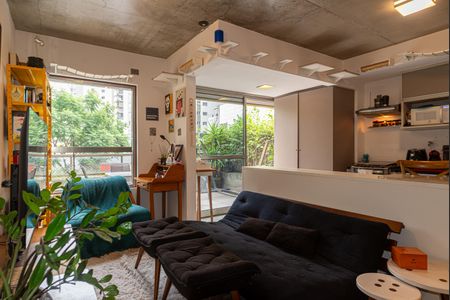 Apartamento à venda com 78m², 1 quarto e 2 vagasSala