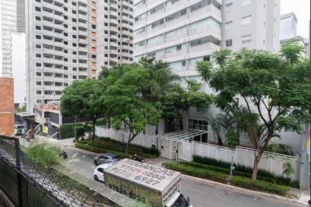 Apartamento à venda com 78m², 1 quarto e 2 vagasVista da Varanda da Sala