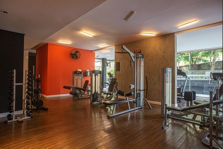 Apartamento à venda com 78m², 1 quarto e 2 vagasÁrea comum - Academia