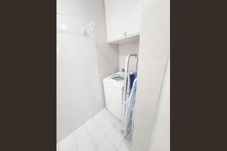 Área de serviço de apartamento para alugar com 1 quarto, 61m² em Canto do Forte, Praia Grande