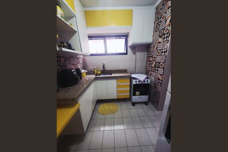 Cozinha de apartamento para alugar com 1 quarto, 61m² em Canto do Forte, Praia Grande