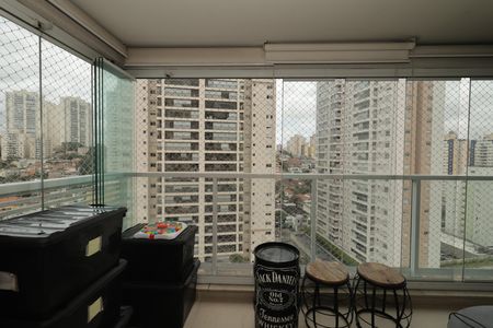 Varanda da Sala de apartamento para alugar com 2 quartos, 76m² em Aclimação, São Paulo