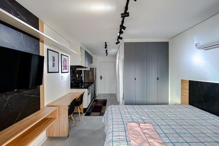 Studio de kitnet/studio para alugar com 1 quarto, 25m² em Vila Regente Feijó, São Paulo