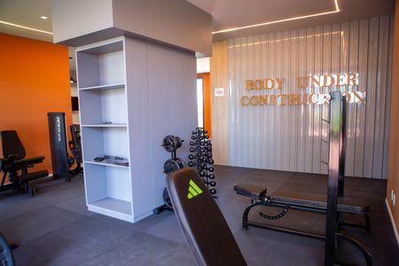 Studio para alugar com 28m², 1 quarto e sem vaga Studio para alugar com 28m², 1 quarto e sem vagaAcademia