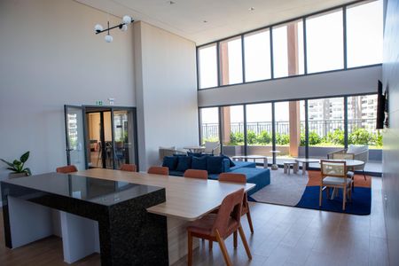 Studio para alugar com 28m², 1 quarto e sem vagaSalão de festas