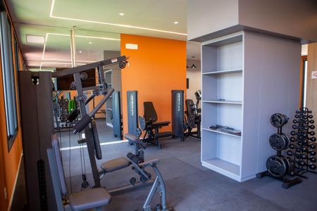 Studio para alugar com 28m², 1 quarto e sem vaga Studio para alugar com 28m², 1 quarto e sem vagaAcademia