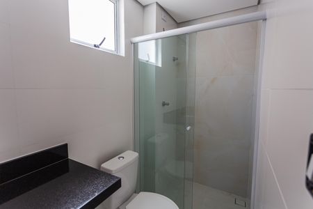 Banheiro da Suíte de apartamento à venda com 3 quartos, 212m² em Sagrada Família, Belo Horizonte