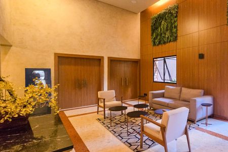 Apartamento para alugar com 46m², 1 quarto e 1 vagaHall social