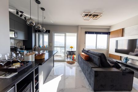 Apartamento à venda com 59m², 1 quarto e 2 vagasSala_Cozinha