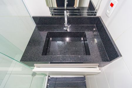 Apartamento para alugar com 26m², 1 quarto e sem vaga Apartamento para alugar com 26m², 1 quarto e sem vagaDetalhe - Banheiro