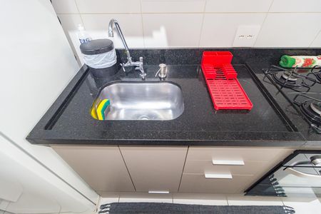 Apartamento para alugar com 26m², 1 quarto e sem vaga Apartamento para alugar com 26m², 1 quarto e sem vagaDetalhe - Cozinha