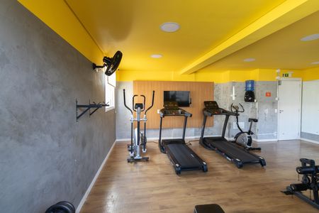 Área comum - Academia de apartamento para alugar com 2 quartos, 39m² em Vila Guilherme, São Paulo