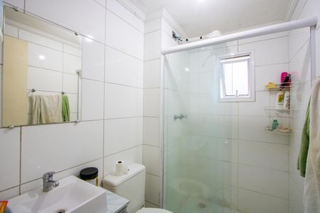 Apartamento à venda com 67m², 2 quartos e 1 vagaBanheiro do quarto 1