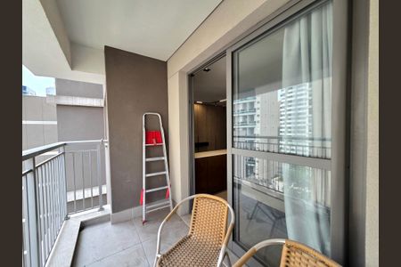 Studio para alugar com 55m², 1 quarto e sem vagaVaranda