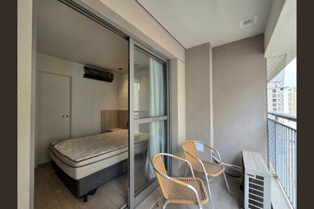 Studio para alugar com 55m², 1 quarto e sem vagaVaranda