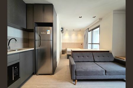 Studio de kitnet/studio para alugar com 1 quarto, 55m² em Indianópolis, São Paulo