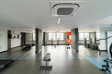 Studio para alugar com 28m², 1 quarto e sem vaga Studio para alugar com 28m², 1 quarto e sem vagaAcademia