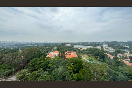 Vista da Sacada de kitnet/studio para alugar com 1 quarto, 28m² em Santo Amaro, São Paulo
