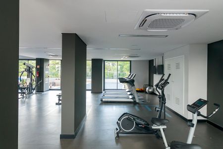 Studio para alugar com 28m², 1 quarto e sem vaga Studio para alugar com 28m², 1 quarto e sem vagaAcademia
