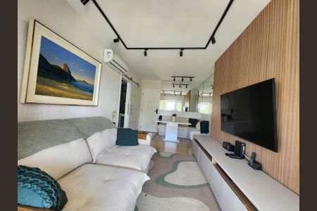 Sala de apartamento à venda com 2 quartos, 77m² em Barra da Tijuca, Rio de Janeiro