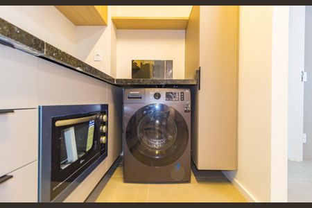 Apartamento para alugar com 40m², 2 quartos e sem vagaDetalhe - Cozinha