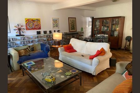 Sala  de casa para alugar com 4 quartos, 240m² em Brooklin, São Paulo