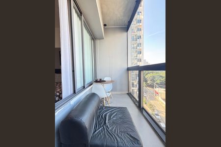 Studio para alugar com 27m², 1 quarto e 1 vagaVaranda