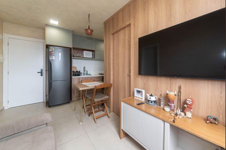 Sala de apartamento para alugar com 2 quartos, 34m² em Santo Amaro, São Paulo