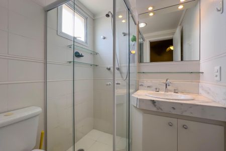 Apartamento para alugar com 133m², 3 quartos e 2 vagasBanheiro do quarto 3