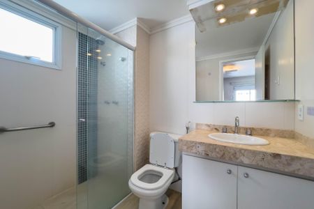 Apartamento para alugar com 133m², 3 quartos e 2 vagasBanheiro do quarto 1