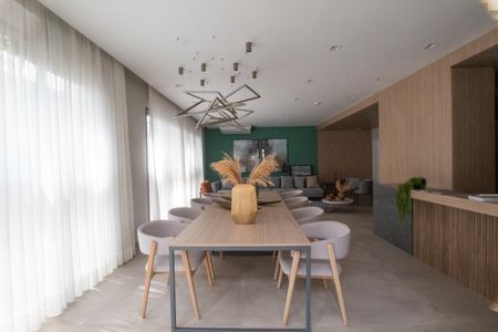 Apartamento para alugar com 29m², 1 quarto e sem vagaÁrea comum - Salão de festas