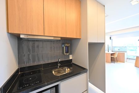 Studio para alugar com 25m², 1 quarto e sem vagaCozinha