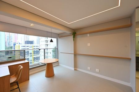 Studio para alugar com 25m², 1 quarto e sem vagaSala/Quarto