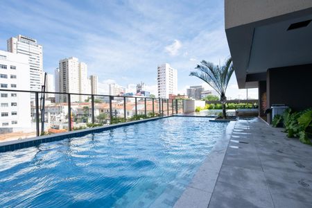 Studio para alugar com 25m², 1 quarto e sem vagaPiscina