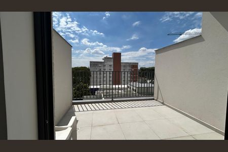 Varanda de kitnet/studio para alugar com 1 quarto, 29m² em Prado Velho, Curitiba