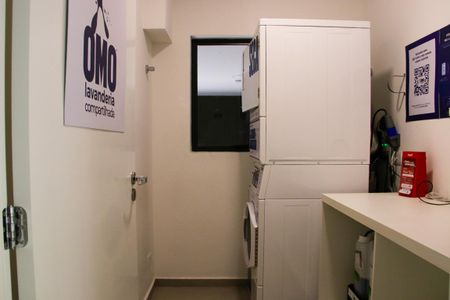 Studio para alugar com 29m², 1 quarto e 1 vagaLavanderia