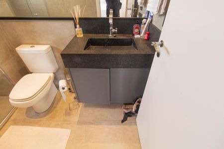 Apartamento à venda com 50m², 1 quarto e 1 vagaBanheiro da Suíte