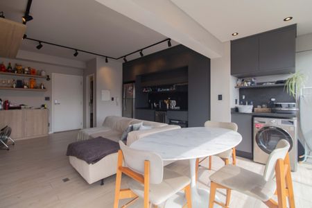Sala de apartamento à venda com 1 quarto, 50m² em Vila Mariana, São Paulo