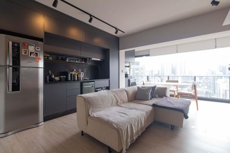 Sala de apartamento à venda com 1 quarto, 50m² em Vila Mariana, São Paulo