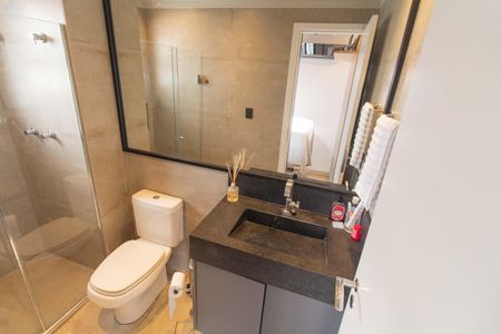 Apartamento à venda com 50m², 1 quarto e 1 vagaBanheiro da Suíte