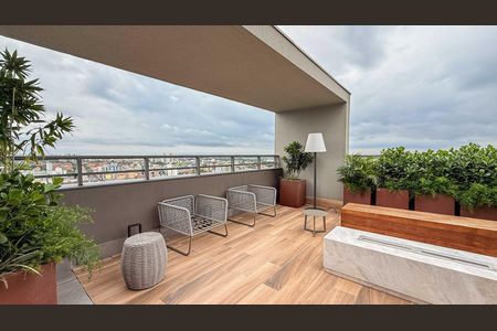 Apartamento à venda com 44m², 1 quarto e 1 vagaEspaço Gourmet
